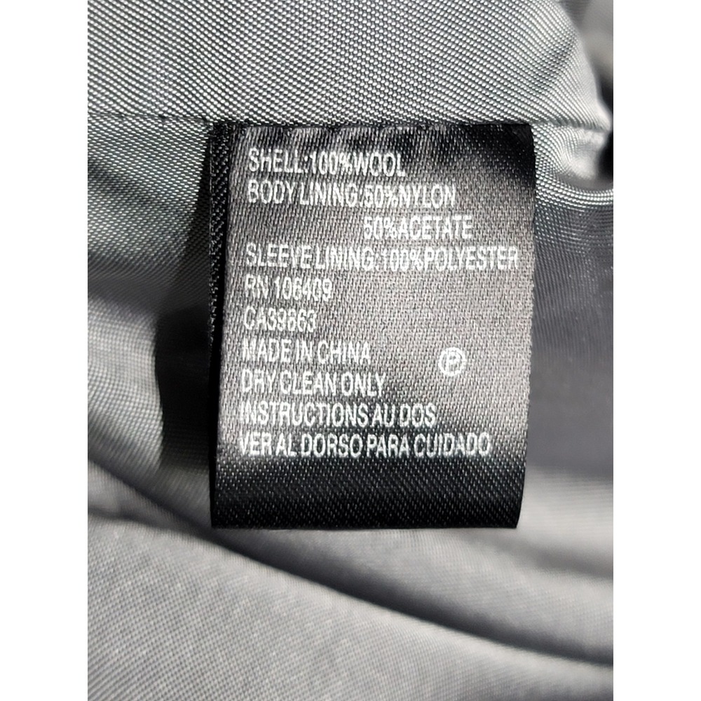 Tahari Womens Size 12P Levine Wool Gray Blazer & Skirt Suit Business - Picture 5 of 10